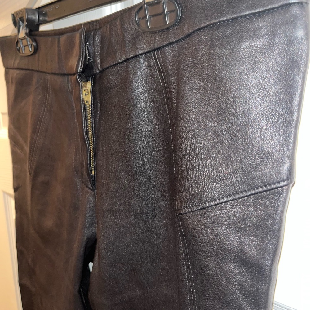 David Lerner 100% Sheepskin Pants Skinny legs Size Medium